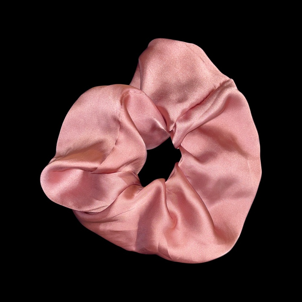 Scrunchie Mauve Pink